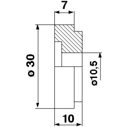 Blade sleeve guide for Claas Dominator forage harvester