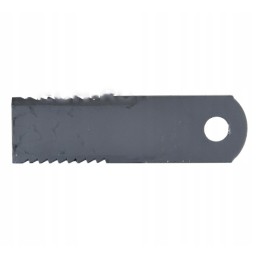 Movable toothed chopper blade of the forage harvester 170