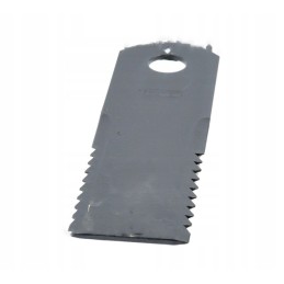 Movable toothed chopper blade of the forage harvester 170