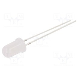 1 pcs x OPTOSUPPLY - OSM44K5B32A - LED, 5mm, white warm, 4200÷5800mcd, 30°, Front: convex, 2.7÷3.4V