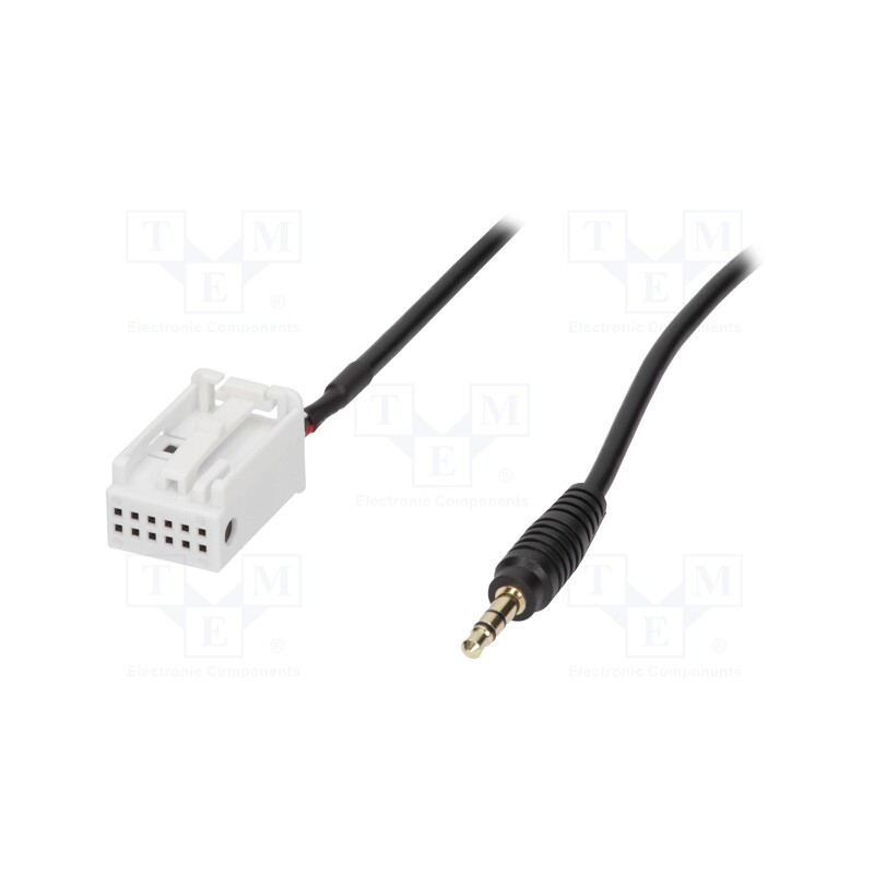 1 pcs x 4CARMEDIA - AUX-BMW.04-JACK - Aux adapter, Jack 3,5mm, BMW, 0.8m