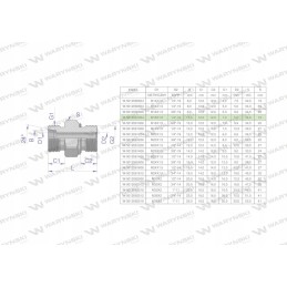Hydraulic connection m18x1 5 10s 1 4 bsp 5 pcs