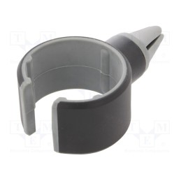 1 pcs x GEMBIRD - TA-CHAV-03 - Car holder, black, air vent, Size: 40-75mm