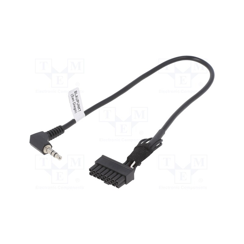 1 pcs x PER.PIC. - C01CD-BLA - Universal cable for radio, Blaupunkt