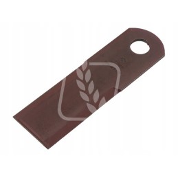 Smooth forage harvester knife 173x50x4mm fi 20mm 736872