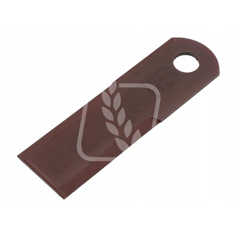 Smooth forage harvester knife 173x50x4mm fi 20mm 736872