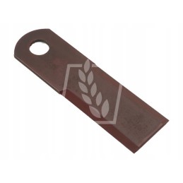 Smooth forage harvester knife 173x50x4mm fi 20mm 736872