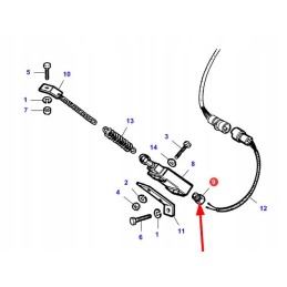 La321115750 cable nut