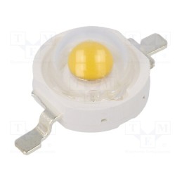 1 pcs x ProLight Opto - PM2E-1LVE-R8 - Power LED, white warm, 130°, 350mA, Pmax: 1W, 120÷154lm, CRImin: 80