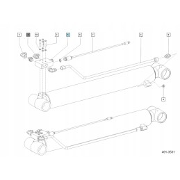 Hiab extension actuator lock 085 102 112 130r