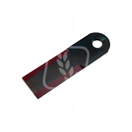 Smooth forage harvester knife 173x50x5mm fi18mm z42176