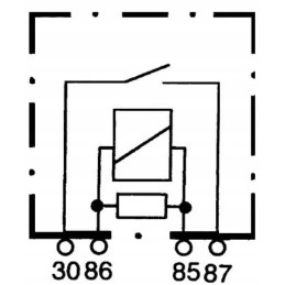 Working current relay 4ra007793041 hella