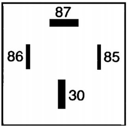 Working current relay 4ra007793041 hella