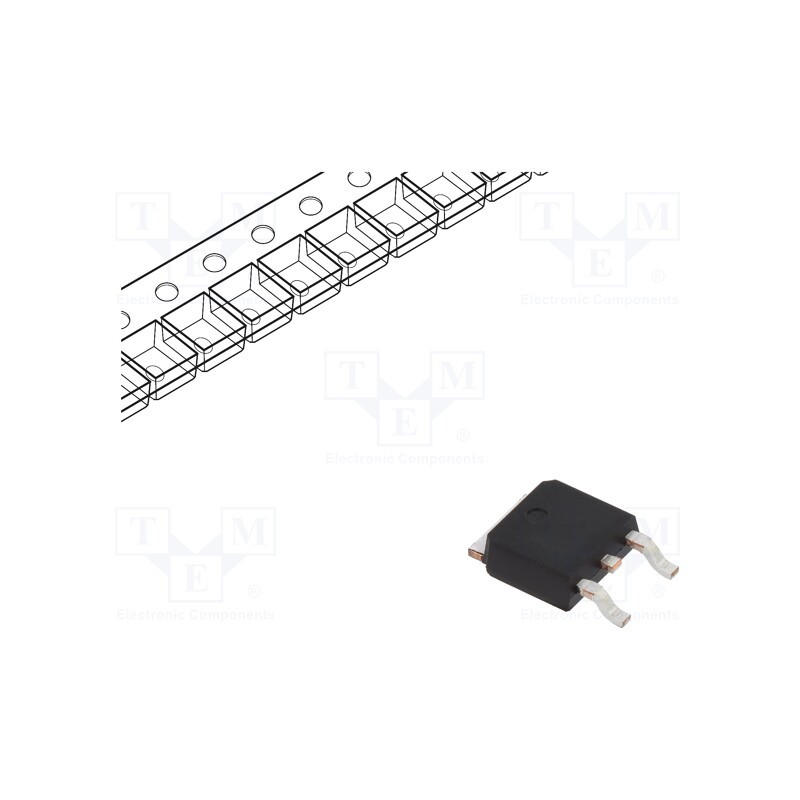 1 pcs x SMC DIODE SOLUTIONS - MBR1045STR - Diode: Schottky rectifying, SMD, 45V, 10A, TO277B,