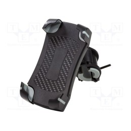 1 pcs x LOGILINK - AA0120 - Bike holder, black, on bike handlebars, 60÷90mm