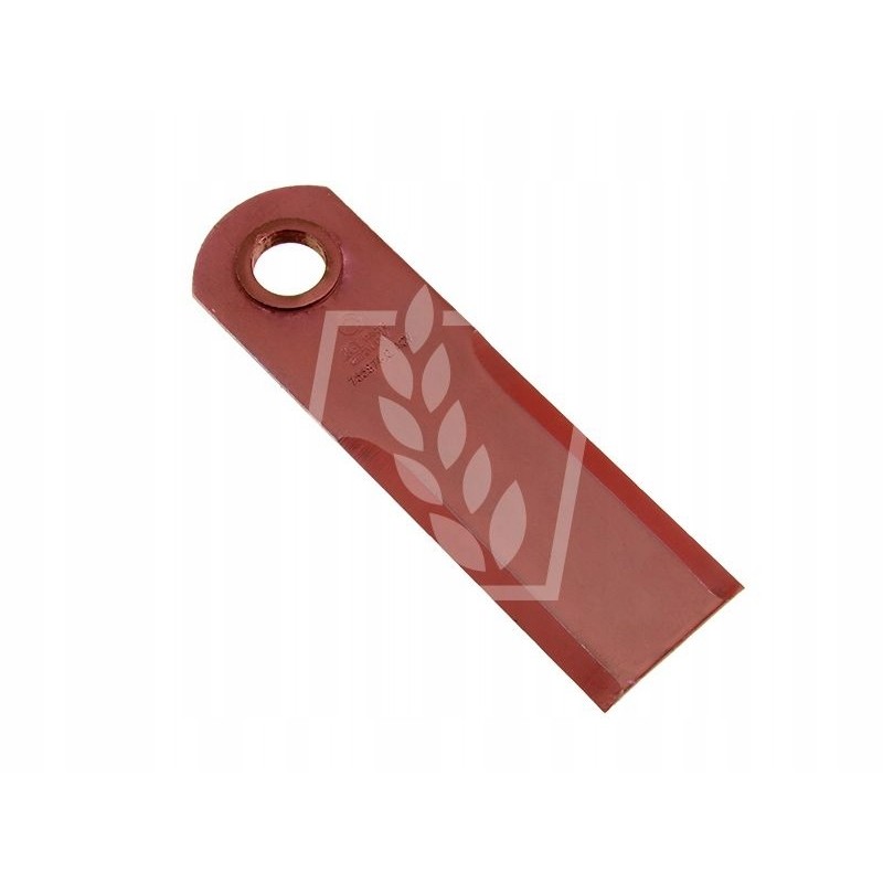 Smooth forage harvester knife 175x50x4mm fi 20mm 755874