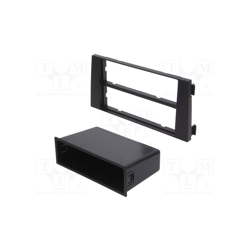1 pcs x ACV - 281320-13-0 - Radio frame, Audi, 2 DIN, black