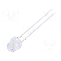 1 pcs x OPTOSUPPLY - OSB64KEDD1A - LED, 4.85mm, blue (ice blue), 2180÷3000mcd, Front: Diamond, THT