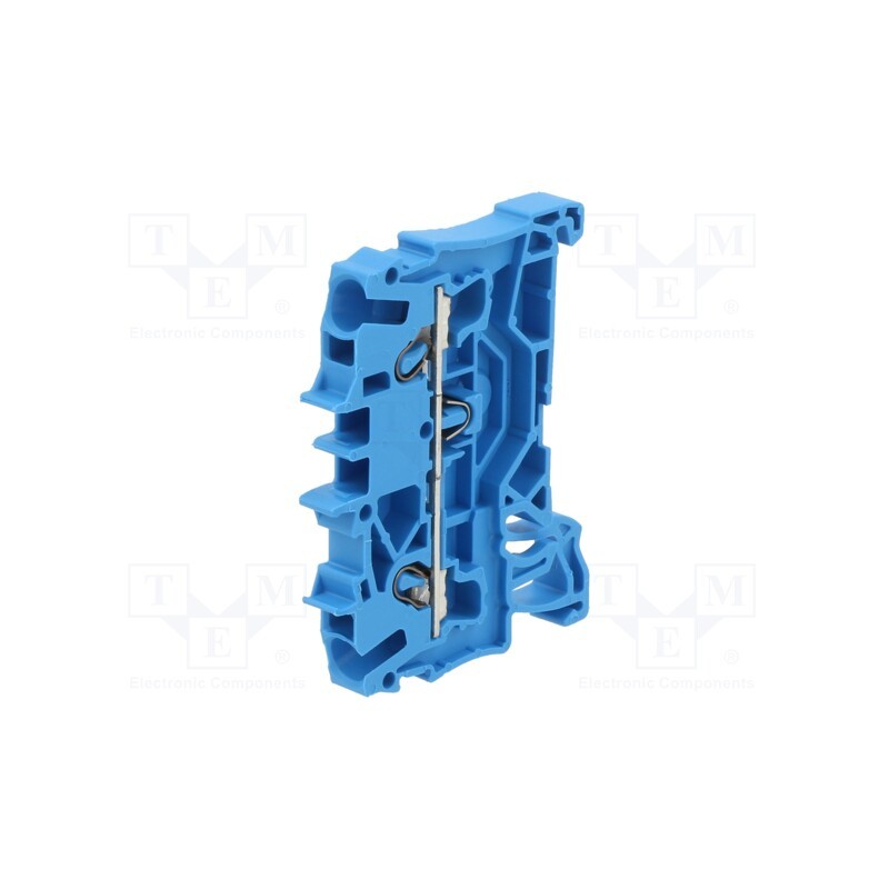 1 pcs x WAGO - 2002-1204 - Splice terminal: rail, 0.25÷4mm2, ways: 1, terminals: 2, blue, 2002