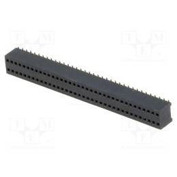 1 pcs x CONNFLY - DS1065-10-2*36S8BS - Socket, pin strips, female, PIN: 72, straight, 1.27mm, SMT, 2x36