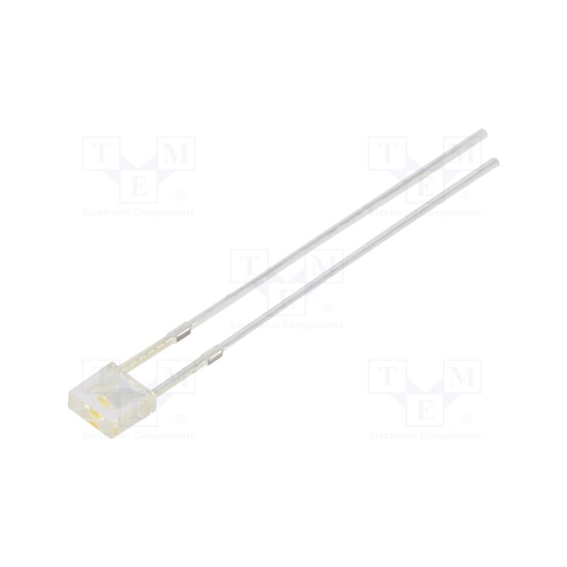 1 pcs x OPTOSUPPLY - OSM5DK77A1B - LED, rectangular, 3.5x3.5x1.3mm, white warm, 500÷750mcd, 100°