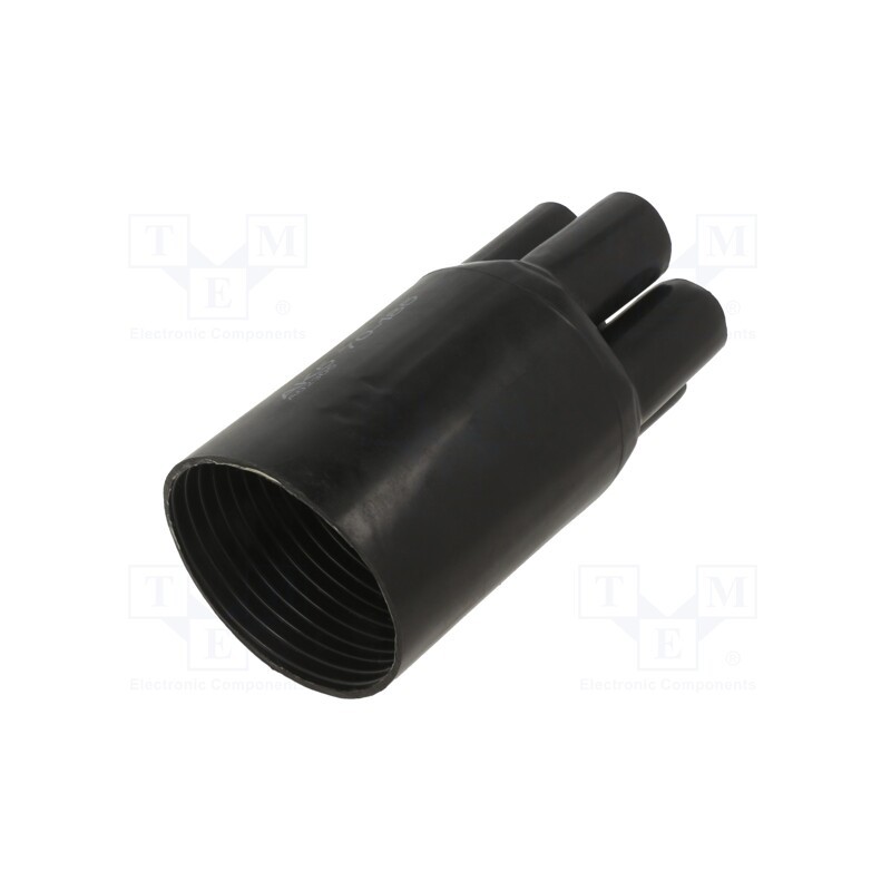 1 pcs x RADPOL - TKP5K081312707C1 - Cable breakout, 81/27mm, black, Diam.after shrinking: 31/6.9mm