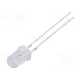 1 pcs x OPTOSUPPLY - OSG5GP5111A - LED, 5mm, green, 85000÷100000mcd, 15°, Front: convex, 2.7÷3.4V