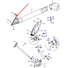 D20400424 round copper washer 12 x 24 x 5