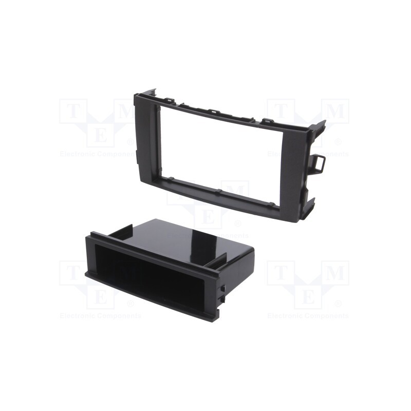 1 pcs x ACV - 281300-13-2-0 - Radio frame, Toyota, 2 DIN, black