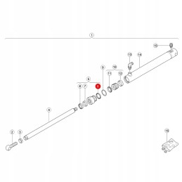 Sealing ring Claas 218116 0 yg