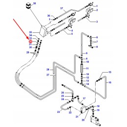 D45232400 washer 13 5 x 18 x 1