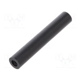 10 pcs x DREMEC - 182RDX30 - Spacer sleeve, cylindrical, polyamide, M2,5, L: 30mm, Øout: 5mm
