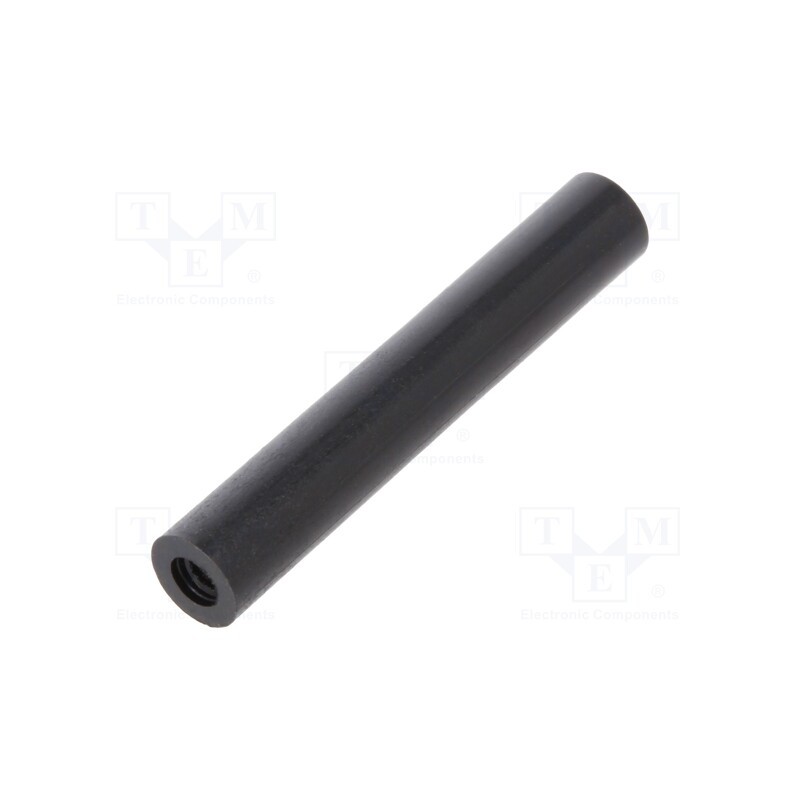 10 pcs x DREMEC - 182RDX30 - Spacer sleeve, cylindrical, polyamide, M2,5, L: 30mm, Øout: 5mm