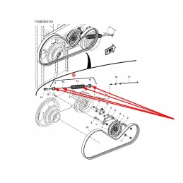 71349810 complete tensioner spring