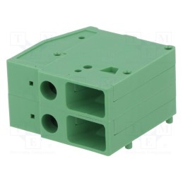 1 pcs x DEGSON ELECTRONICS - DG107V-7.62-02P-14-00AH - PCB terminal block, straight, 7.62mm, ways: 2, on PCBs, 4mm2, 32A