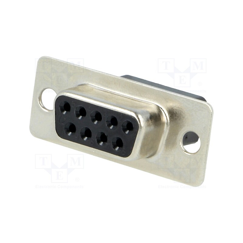 1 pcs x MH CONNECTORS - MHDBC9SS - D-Sub, PIN: 9, plug, female, for cable, Type: w/o contacts, 3A, 250V