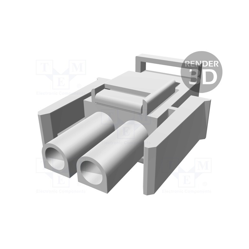 1 pcs x TE Connectivity - 770017-1 - Plug, wire-wire, Universal MATE-N-LOK II, 6.35mm, for cable