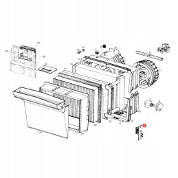 Fendt air supply resistor h312810130040 original