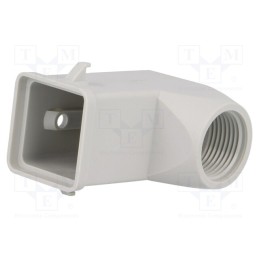 1 pcs x ILME - CK 03 VAS - Enclosure: for HDC connectors, CK, size 21.21, Locking: for latch