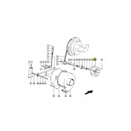 Claas 657693 fan impeller
