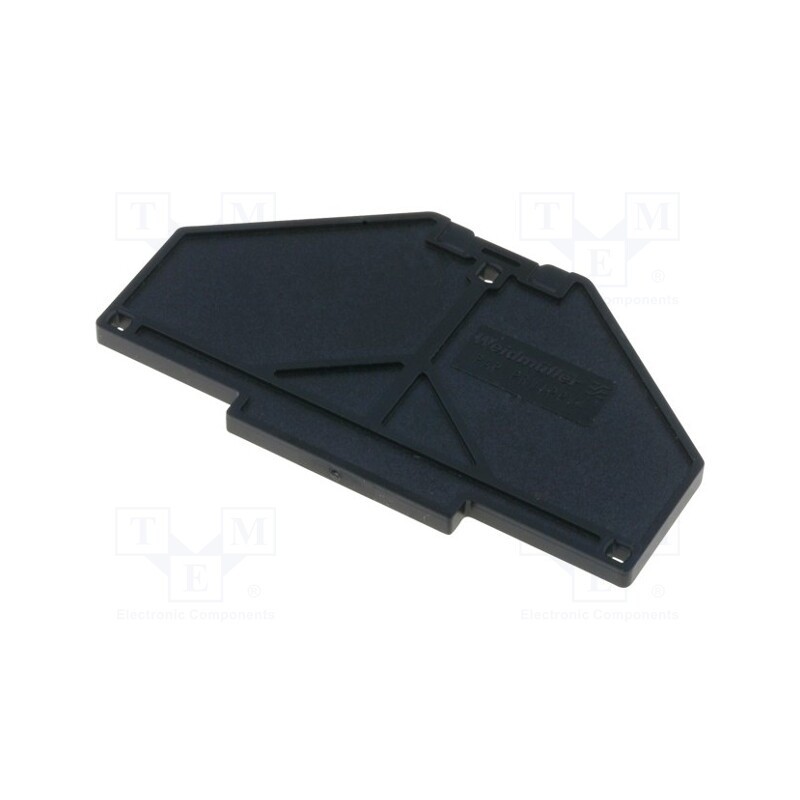 1 pcs x WEIDMu00dcLLER - 1173750000 PAP PRV/PPV4 SW - End piece, ways: 4, black, -25÷70°C, UL94V-0, PPV,PRV
