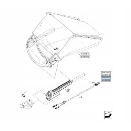 New Holland CR CX 48188717 CNH actuator