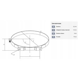 Donaldson P777151 mounting band
