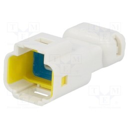 1 pcs x EDAC - 560-003-000-110 - Connector: wire-wire, 560,E-Seal, male, plug, for cable, white