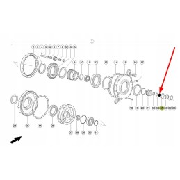 260942 0 drum reduction gear cap