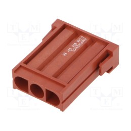 1 pcs x AMPHENOL - C146B03501E8 - Connector: HDC, module, female, C146,heavy|mate M, PIN: 3, 250V