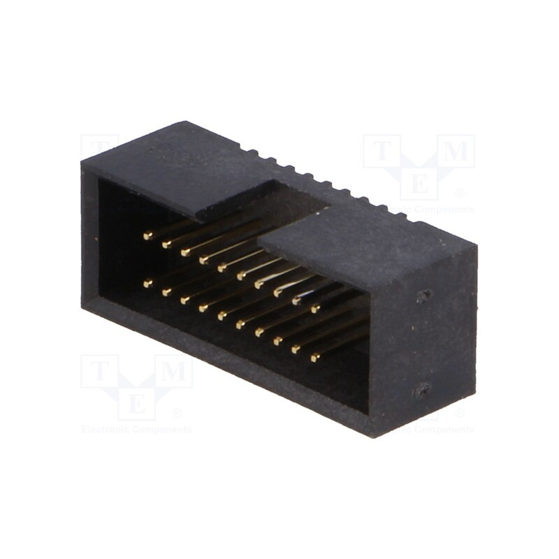 1 pcs x CONNFLY - DS1031-16-20V8B - Socket, IDC, male, PIN: 20, straight, THT, gold flash