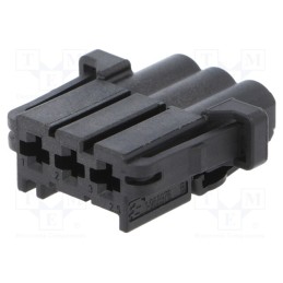 1 pcs x TE Connectivity - 1-968976-9 - Connector: automotive, MCP 2.8, female, plug, for cable, PIN: 3