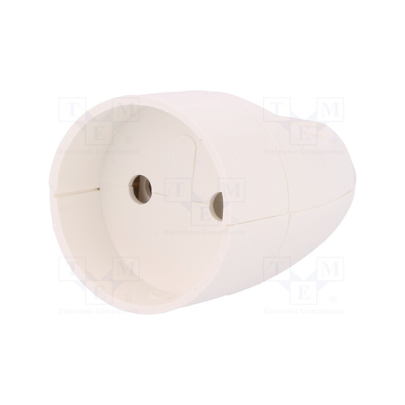 1 pcs x JONEX - 5907570002715 - Connector: AC supply, female, socket, 2P, 250VAC, 16A, Type: round