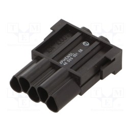 1 pcs x AMPHENOL - C146D05001E8 - Connector: HDC, module, male, C146,heavy|mate M, PIN: 5, 4+PE, 1kV
